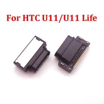 1-10pcs עבור HTC U11 / U11 חיים מסוג C USB מחבר מזח יציאת טעינה החלפת שקע