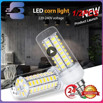 1/2PCS 5730 E27 LED אור תירס מנורת חיסכון באנרגיה אורות Led מנורת 110V 220V Lampada נר המבחנה נורות LED תירס
