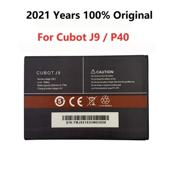 100% Orginal 4200mAh סוללה עבור Cubot J9 P40 טלפון נייד באיכות גבוהה החלפת הסוללות Bateria Batterij