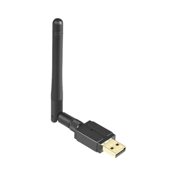 100M USB Bluetooth 5.3 מתאם USB Bluetooth משדר מקלט חיצוני אנטנה מתאם Bluetooth