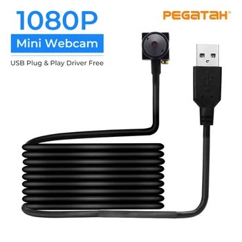 1080P Full HD Mini מצלמת אינטרנט עבור מחשב נייד USB Plug & Play מעקב וידאו מצלמת אינטרנט למחשב פוקוס אוטומטי מצלמות