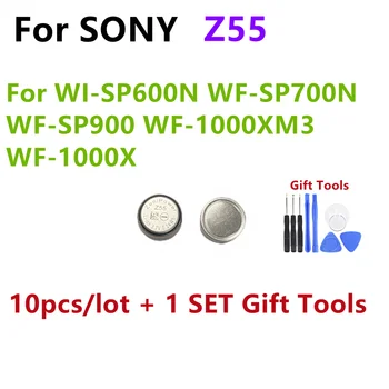 10pcs/הרבה ZeniPower Z55 סוללה 3.7 V 1254 החלפת CP1254 עבור Sony WI-SP600N WF-SP700N WF-SP900 WF-1000XM3 WF-1000X אוזניות