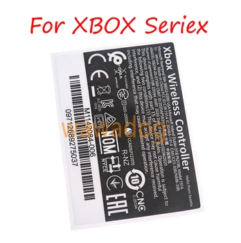 10pcs שחור לבן עבור ה-Xbox סדרה S X העור להתמודד עם תווית חזרה מדבקות בקר