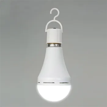 12W חכם חירום LED הנורה 220V נטענת הביתה מסדרון המוסך חירום מנורות LED קסם האור החדש.