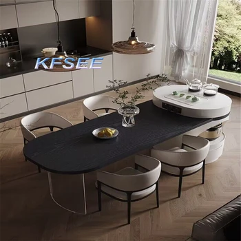 180cm אורך Minshuku Kfsee שולחן האוכל
