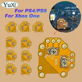 1Set 3D מקל אנלוגי להיסחף לתקן את מודל שלטי משחק פלייסטיישן 5 PS4 שליטה מרחוק עבור ה-Xbox אחד אוניברסלי תיקון אביזרים