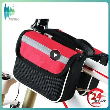 1~10PCS עמיד למים Bikepacking אופניים מול קרן התיק MTB אופני תיק רכיבה על אופניים לגעת במסך הטלפון במקרה הטלפון הנייד רכיבה על אופניים