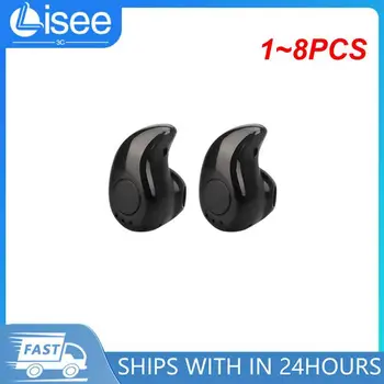 1~8PCS Mini Wireless אוזניות בתוך האוזן ללא אוזניות bluetooth-סטריאו תואם Auriculares האוזניות בס אוזניות עבור