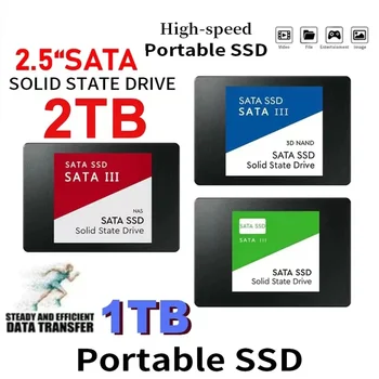2.5 אינץ ' 2TB SATA SSD מהירות גבוהה SSD 2TB פנימי SSD מ. 2 SATA Interface 1TB כונן קשיח עבור מחשב נייד מחברת SSD