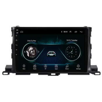 2 Din אנדרואיד 12 סטריאו לרכב רדיו DVD GPS מולטימדיה נגן וידאו 5G WiFi מצלמה DSP Carplay עבור טויוטה היילנדר 2014 - 2018