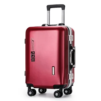 2023 טרולי התיק הנשי מזוודה גלגלים עלייה למטוס תלמידים הגירסה הקוריאנית של המזוודות זכר מסגרת אלומיניום מזוודות
