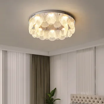 2023 יוקרה חדש הסלון אור קריסטל מודרני פשוט אווירה כל חדר אור חבילה תקרת חדר השינה אור
