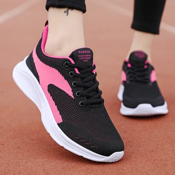 2023 נשים נעלי ריצה קלת משקל רך נשי נעלי ספורט לנשימה חיצוני של נשים נעלי החלקה נעלי הליכה טניס