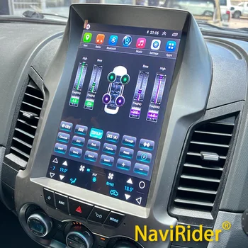 256GB ROM טסלה סגנון אנדרואיד 13 המסך פורד ריינג ' ר 2012-2019 רדיו במכונית סטריאו DSP Carplay ניווט GPS 2 Din נגן וידאו