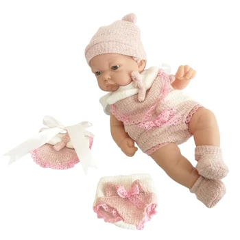 25CM התינוקת הבובה-בובת צעצוע חינוכי מצחיק ציוד למסיבות & E65D