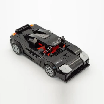 294PCS MOC מהירות אלופי העיר המכונית CCXR ספורט בניית מודל בלוקים לבנים טכנולוגיה DIY יצירתיים הרכבה, צעצועים לילדים מתנות