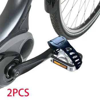 2Pcs אופני פדלים רצועות באיכות גבוהה אורך מתכוונן להקות קלטת.