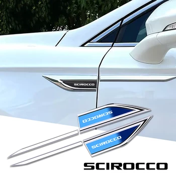 2pcs ואביזרי רכב דלתות צד הלהב מדבקות לרכב אביזרי רכב פנים עבור vlkswagen פולקסווגן Scirocco