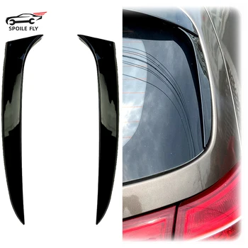 2x-2011 עד 2015 עבור Kia Sportage R ABS באיכות גבוהה רכב החלון האחורי בצד ספוילר אגף לקצץ כיסוי קישוט שחור מבריק