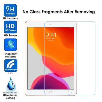 2x ברור זכוכית מחוסמת מגיני מסך עבור Ipad דור 7 10.2 אינץ 2019 משלוח חינם