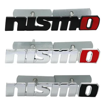 3D Nismo מכתב מכסה המנוע סורג תג סמל ניסן 350z 370z Navara להערים X-טרייל בעיטות Sylphy Sentra