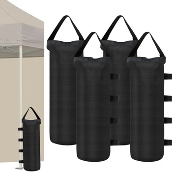 4Pcs חיצוני קמפינג אוהל חול התיק החופה משקולות ללא מילוי חול אוקספורד Windproof תיקון Sandbag אוהלים חותלות אביזרים