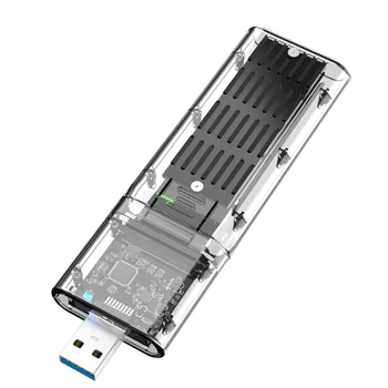5Gbps במהירות גבוהה M2 SSD מקרה SATA מארז מ. 2 USB 3.0 SSD מתאם עבור SATA M / B מפתח SSD דיסק קופסה 2230/2242/2260/2280MM