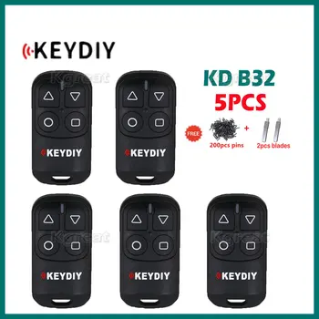 5pcs KEYDIY KD B32 כללי דלת המוסך המרוחק מפתח 4 כפתורים על KD900 URG200 KD-X2/KD מיני KD200 מיני מרחוק מתכנת מפתח