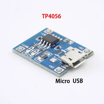 5pcs TP4056 מיקרו USB 5V 1A 18650 מודול טעינה לוח פונקציות Li-ion סוללת ליתיום מטען עבור Arduino ערכת Diy