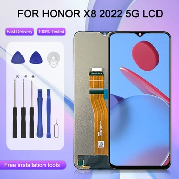 6.5 אינץ ' עבור Huawei הכבוד X8 5G מסך מגע Lcd דיגיטלית X8 2022 5G VNE-N41 להציג הרכבה עם כלים