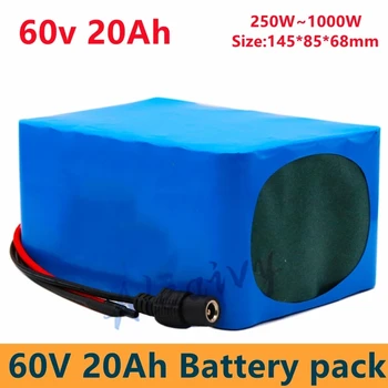 60V 16S2P 20Ah 18650 Li-ion Battery Pack 67.2 V ליתיום יון 20000mAh Ebike אופניים חשמליות קורקינט עם 30A עב 
