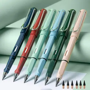 6Pcs לנצח עפרונות תכליתי חוסך זמן לכתוב כלים אנטי-הפסקה עמיד למים רישום עיפרון ציור עיפרון חומר escolar