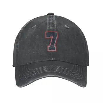 7 הצי האפור ספורט אדומה מספר שבע דלי כובע סוס כובע אנימה כובע כובע נשים גברים של מותג, אדם כובעים חדשים עם כובע גברים כובע נשים