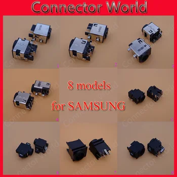 8 דגמים,8pcs/lot,DC ג ' ק Connector עבור Samsung NP300 N305 350 355 RV515 RV420 RC420 SF310 SF410 SF510 R519 R518