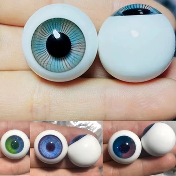 BJD בובה העיניים 24mm עין מטלטלין זכוכית העיניים בובה אביזרים צעצוע צבעוני גלגל העין על BJD בובה