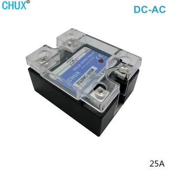 CHUX 25 א SSR Solid State Relay 24V DC ל-AC 3-32VDC 220v חד פאזי חשמלי מצב מוצק ממסר SSR-25DA