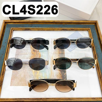 CL4S226 עדין Y2K של נשים משקפי שמש לגבר משקפי וינטג יוקרה מוצרי מותג מעצב הקיץ Uv400 אופנתי Monst קוריאנית 2023