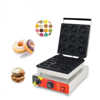 Electrice 220v/110v 9CM גודל גדול donut maker סופגניות יצרני חשמל עוגה מסחרי Donut Maker