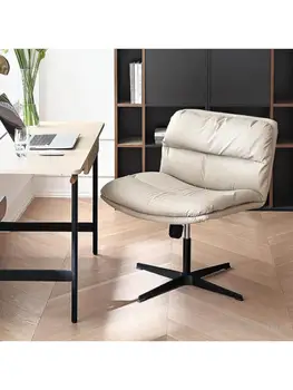 Hanzhe כיסא המחשב בבית נוח הלבשה הכורסה המסתובבת השולחן כיסא עור איפור הכיסא השינה פנאי כיסא משרדי