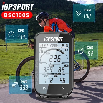 iGPSPORT BSC100S 100 GPS מופעל אופניים אופניים המחשב הכביש MTB אלחוטית מד מהירות מד מרחק