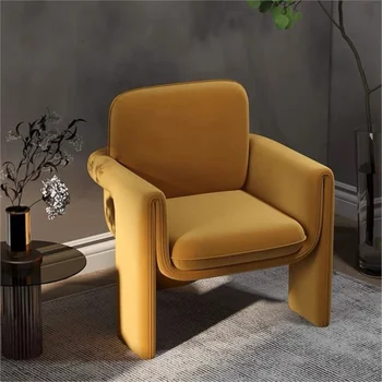 Joylove איטלקי אור יוקרה יחיד ספה כסא פשוט יצירתי מעצב בסלון סדר הקבלה במשרד כיסא הטרקלין