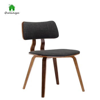 JY1858 משק הבית בסגנון נורדי מלא עץ כסאות אוכל אמריקאי מודרני מינימליסטי שולחנות אוכל כסאות משענת הכיסאות