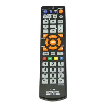 L336 אוניברסלי חכם שליטה מרחוק עם למידה הפונקציה עבור תיבת הטלוויזיה סי-בי-איי Dvd ישב Stb Dvb Hifi וידאו STR-T זרוק משלוח חם