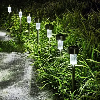 LED גינת אור חיצוני Led שמש דשא מנורת הפנס עמיד למים נוף תאורה עבור מסלול פטיו בחצר קישוט