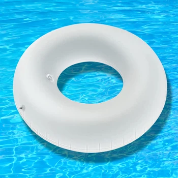 LED זוהר בריכה מתנפחת לצוף יצירתי PVC שחייה הטבעת נייד קל משקל שחייה ציוד הקיץ במסיבת חוף