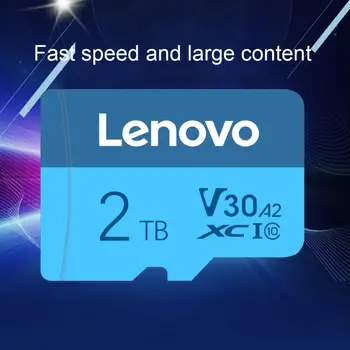 Lenovo קיצוני SSD 2TB מהירות גבוהה כרטיס זיכרון פלאש 1TB 512GB 256GB Class10 TF מיקרו SD כרטיס 128GB טלפון נייד נייד נייד