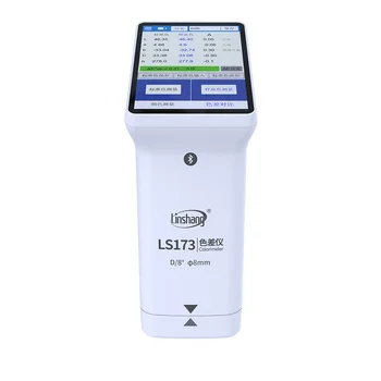 Linshang LS173 נייד קולורימטר עבור ציפוי קרמיקה פלסטיק צבע מדידה השוואה