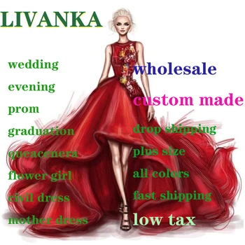 LIVANKA מסוגנן שמלות לנשף עבור אישה 2024 שמלות ערב Vestido De Fiesta בהזמנה אישית