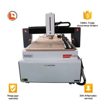 LT-9015 עיצוב חדש הנתב CNC מכונה עם ATC נגרות מכונות 6090 1212 מתכת MDF 3D מכונת כרסום