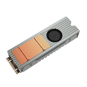 M. 2 דיסק קשיח כיור חום M2 2280 את כונן הזיכרון המוצק, מאוורר קירור PCIE NVME SSD חופשי M2 צלעות קירור אלומיניום